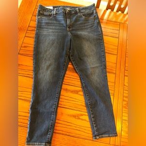 Gap Universal Jeggings, high-rise; indigo 18R